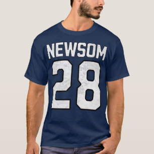 Gavin Newsom 2028 für Präsident Nr. 28 T-Shirt