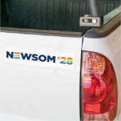 Gavin Newsom 2028 LGBTQ Autoaufkleber (Auf Lkw)