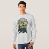 Gavin Newsom 2028 Resist Protect Defend T-Shirt (Vorne ganz)