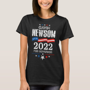 Gavin Newsom California Gouverneurswahl 2022 Dem T-Shirt