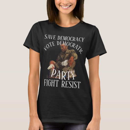 GAVIN NEWSOM DHS CBP ICE TSA DEMOKRATISCHE PARTEI T-Shirt (Vorderseite)