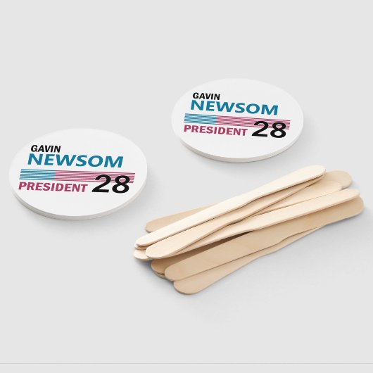 Gavin Newsom Fächer (Non-assembled)