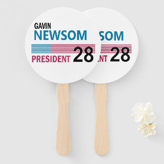 Gavin Newsom Fächer