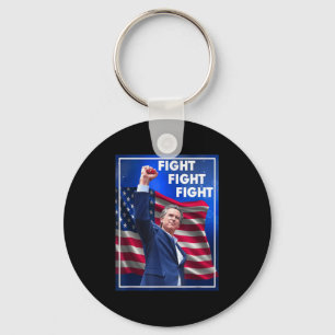 Gavin Newsom Fight Fight Fight, Lustig Sarkastisch Schlüsselanhänger