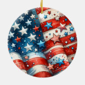 Gavin Newsom für den Präsidenten Politisch Keramik Ornament (Hinten)