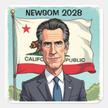 Gavin Newsom für den Präsidenten Politisch
