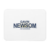 Gavin Newsom für Gouverneur Magnet (Horizontal)