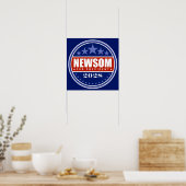 Gavin Newsom für Präsident 2028 Poster (Küche)