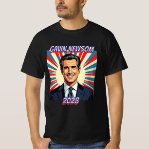 Gavin Newsom für Präsident 2028   T-Shirt