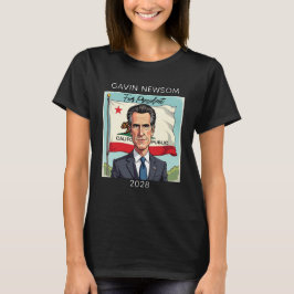 Gavin Newsom für Präsident 2028 T-Shirt
