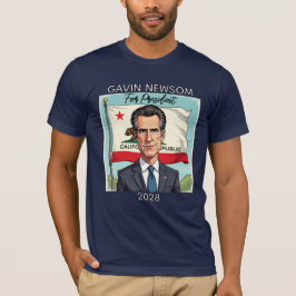 Gavin Newsom für Präsident 2028 T-Shirt