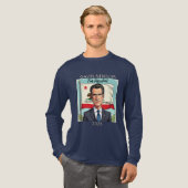 Gavin Newsom für Präsident 2028 Tri-Blend Shirt (Volle Vorderseite)