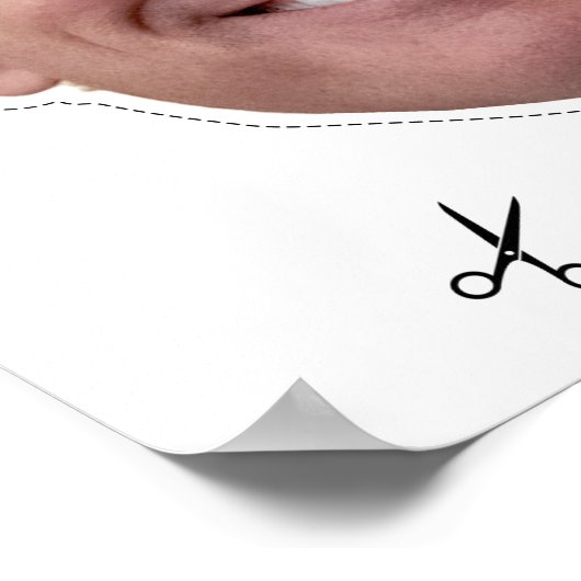 GAVIN NEWSOM Halloween Mask Poster (Ecke)