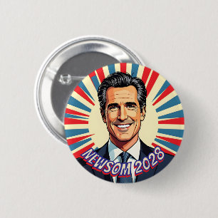 Gavin Newsom   Kaliforniens Lieblingsgouverneur Button