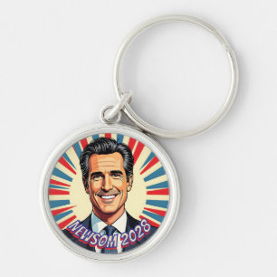 Gavin Newsom   Kaliforniens Lieblingsgouverneur Schlüsselanhänger