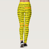 Gavin Newsom Leggings (Rückseite)