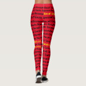 Gavin Newsom Leggings (Rückseite)