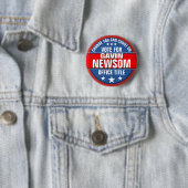 Gavin Newsom Political Button (Beispiel)