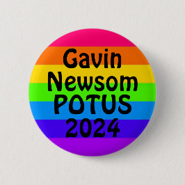 Gavin Newsom POTUS 2024 Button