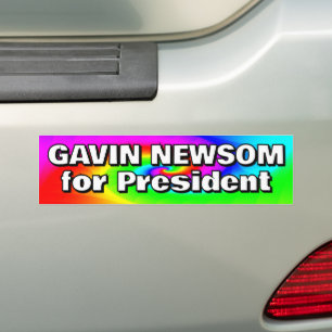 Gavin Newsom, Präsident Autoaufkleber