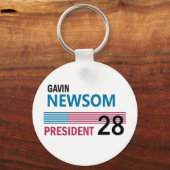 Gavin Newsom Schlüsselanhänger (Vorderseite)