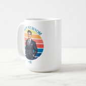 Gavin Newsom | Vintag #48 Kaffeetasse (Vorderseite Links)