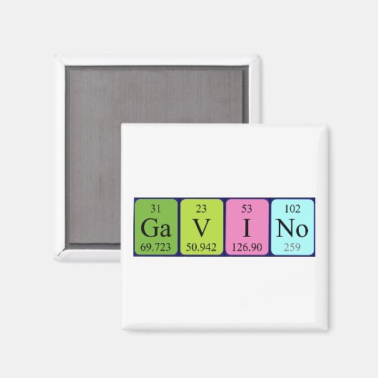 Gavino-Magnet Magnet (Vorderseite/Rückseite)