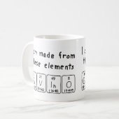 Gavino Periodenname Tasse (Vorderseite Links)