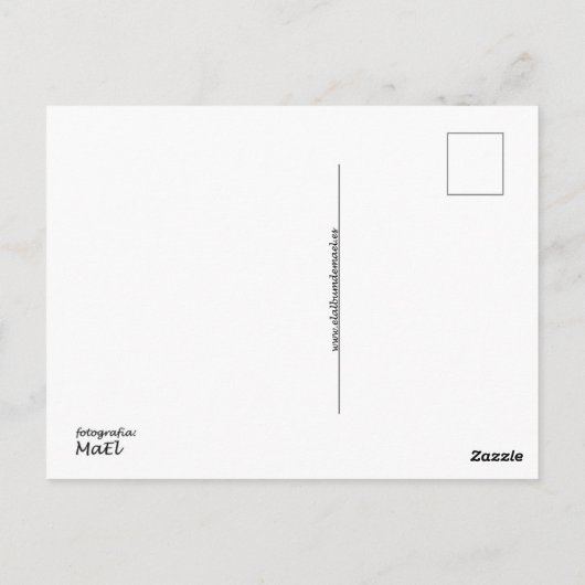 Gaviota Postkarte (Rückseite)