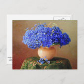 Gavril Kondratenko - Cornblumen Postkarte (Vorne/Hinten)