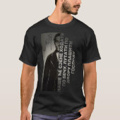 Gavrilo Princip Citat T-Shirt (Vorderseite)