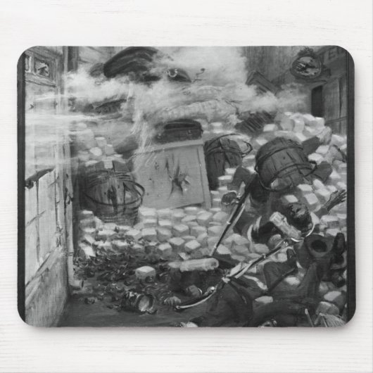 Gavroche, das Patronen sammelt Mousepad (Vorne)