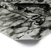 Gavroche führt eine Demonstration Poster (Ecke)