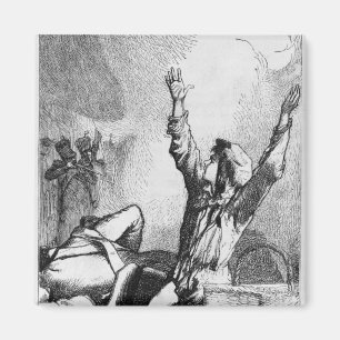 Gavroche war, um gefallen nur wieder zu steigen magnet