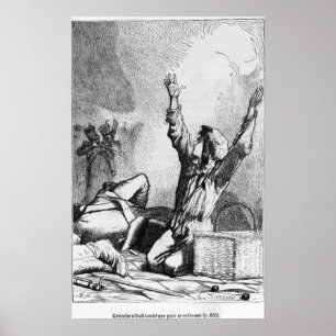 Gavroche war, um gefallen nur wieder zu steigen poster