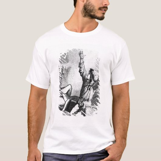 Gavroche war, um gefallen nur wieder zu steigen T-Shirt (Vorderseite)