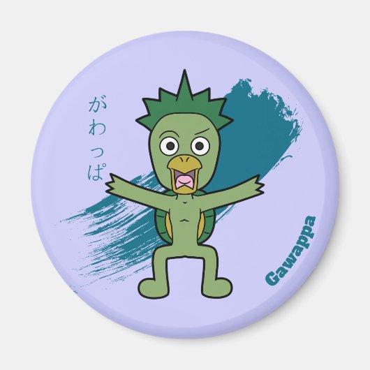 Gawappa-Japanisch Yokai Magnet (Vorne)