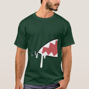 Gawr Gura Haifisch-Mund Freunde T-Shirt