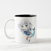 Gawr Hololiven (が う ・ ぐ ら) Zweifarbige Tasse (Links)