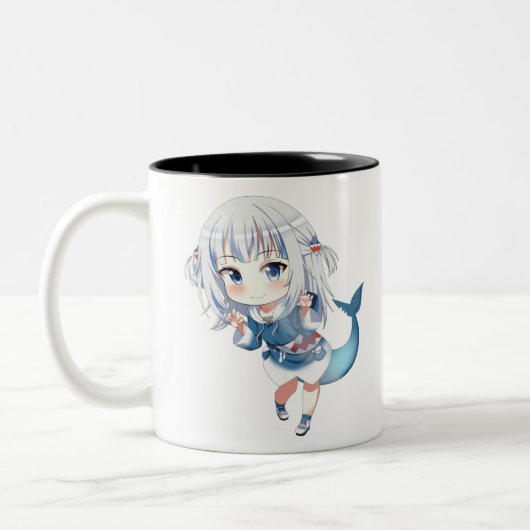 Gawr Hololiven (が う ・ ぐ ら) Zweifarbige Tasse (Links)