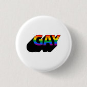 GAY 3D BUTTON (Vorderseite)