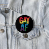 Gay AF LGBT Pride Gay Gift Monat Button (Beispiel)