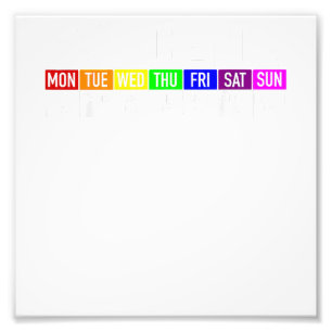 Gay Agenda Gay Pride Fotodruck