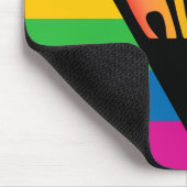 Gay Ally Triangle Mousepad (Ecke)