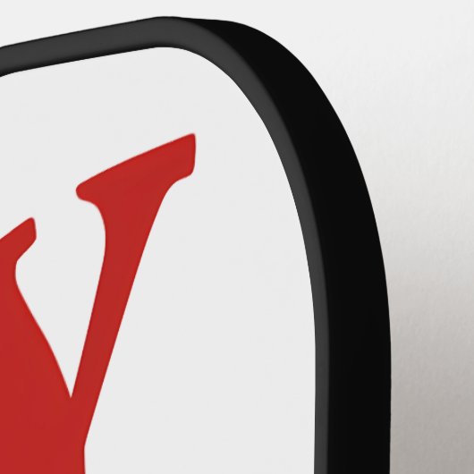 Gay-and-High-Retro-LGBTQ-Flag Pickleball Schläger (Linke Seite)