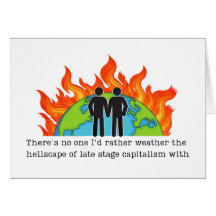 Gay Anniversary Liberaler Spaß Funny Card