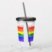 Gay As F*ck Acryltrinkbecher (Links)