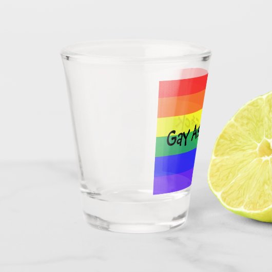 Gay As F*ck Schnapsglas (Links)