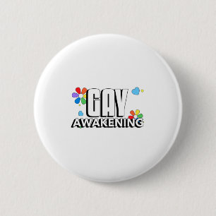 Gay Awakening Button