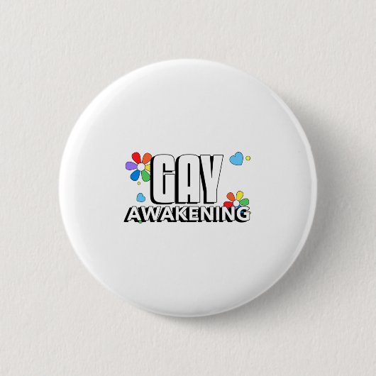Gay Awakening Button (Vorderseite)